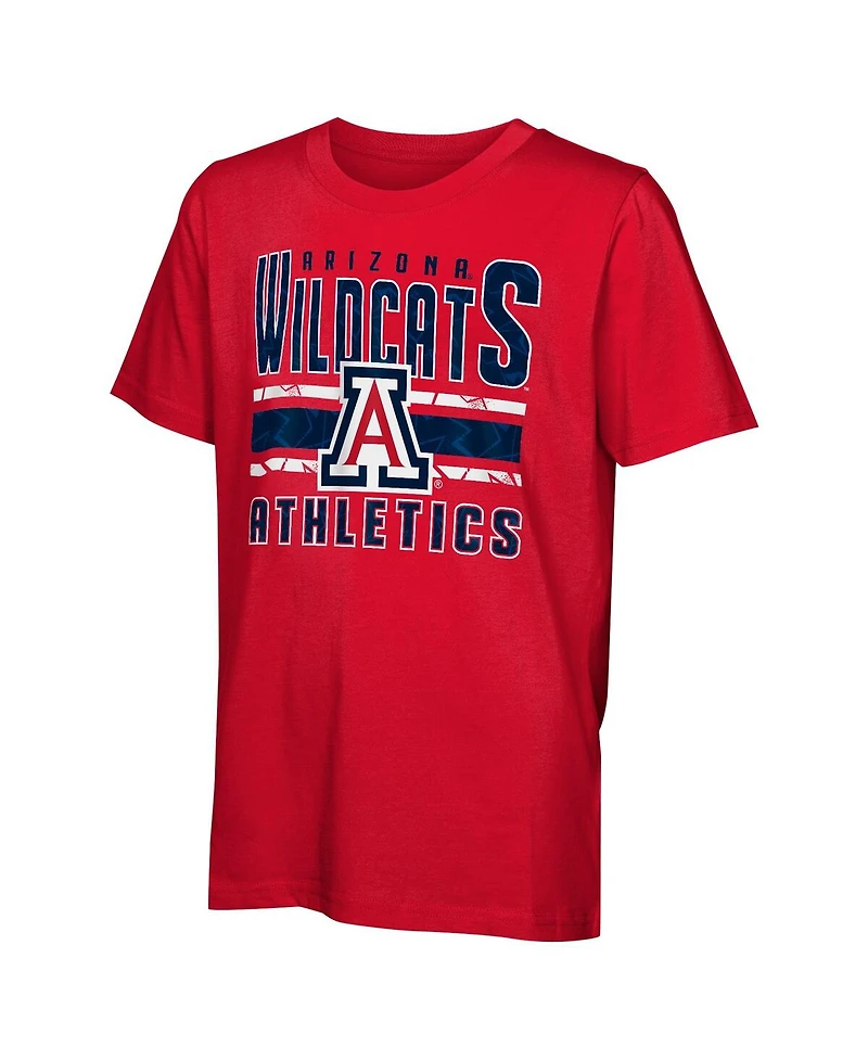 Outerstuff Big Boys and Girls 2-Pack Arizona Wildcats the Mix T-Shirt Combo Set