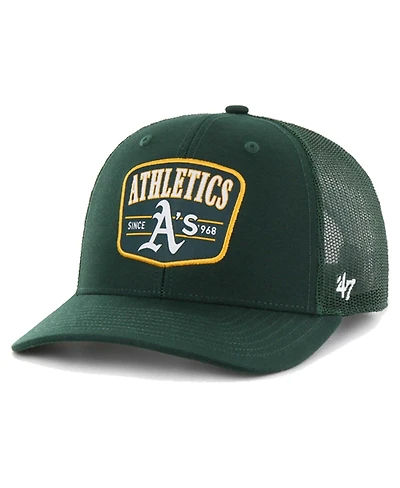 '47 Brand Men's Green Athletics Squad Trucker Adjustable Hat