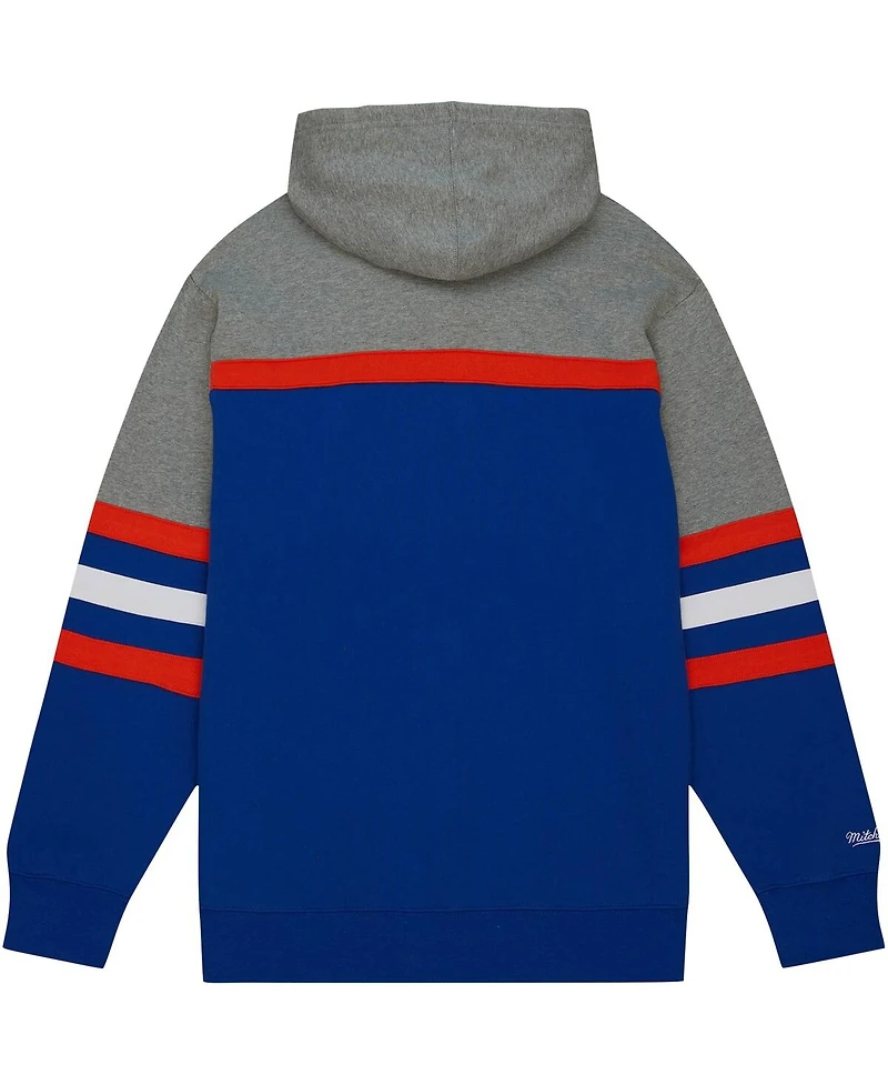 Mitchell Ness Men's Royal Florida Gators Head Coach Pullover Hoodie