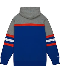 Mitchell Ness Men's Royal Florida Gators Head Coach Pullover Hoodie
