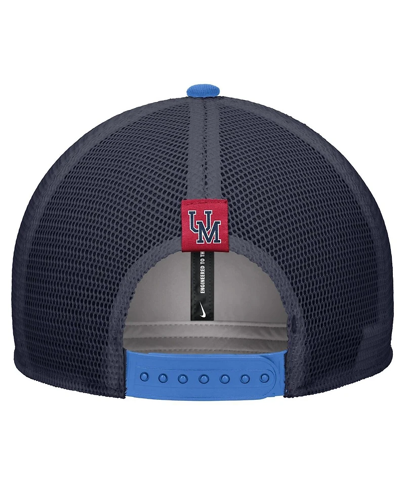 Nike Men's Powder Blue Ole Miss Rebels Vintage Arch Rise Performance Trucker Adjustable Hat