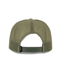 Rvca Men's Light Green Rvca Va All The Way Trucker Snapback Hat