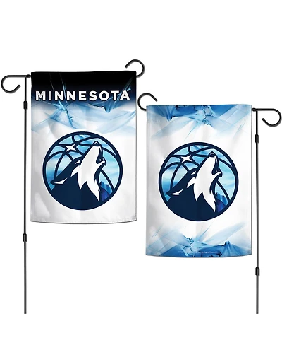 Wincraft Minnesota Timberwolves 2024/25 City Edition 12" x 18" Two-Sided Garden Flag