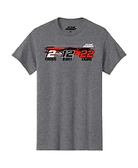 Team Penske Men's Heather Gray Car T-Shirt