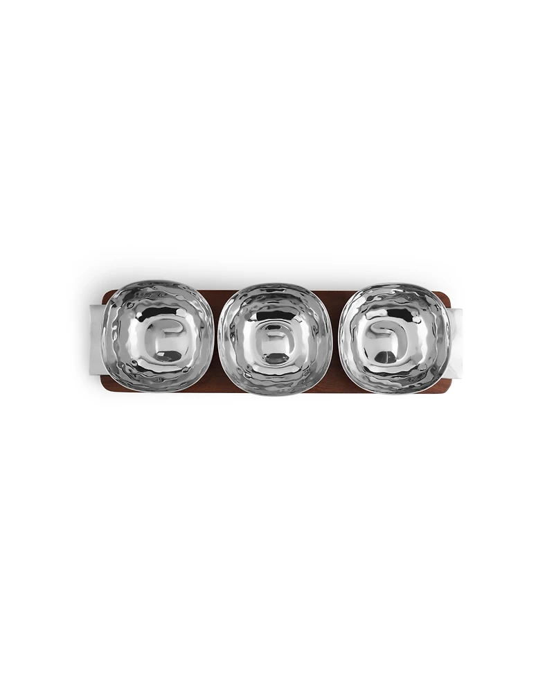 Michael Aram Reflective Triple Bowl