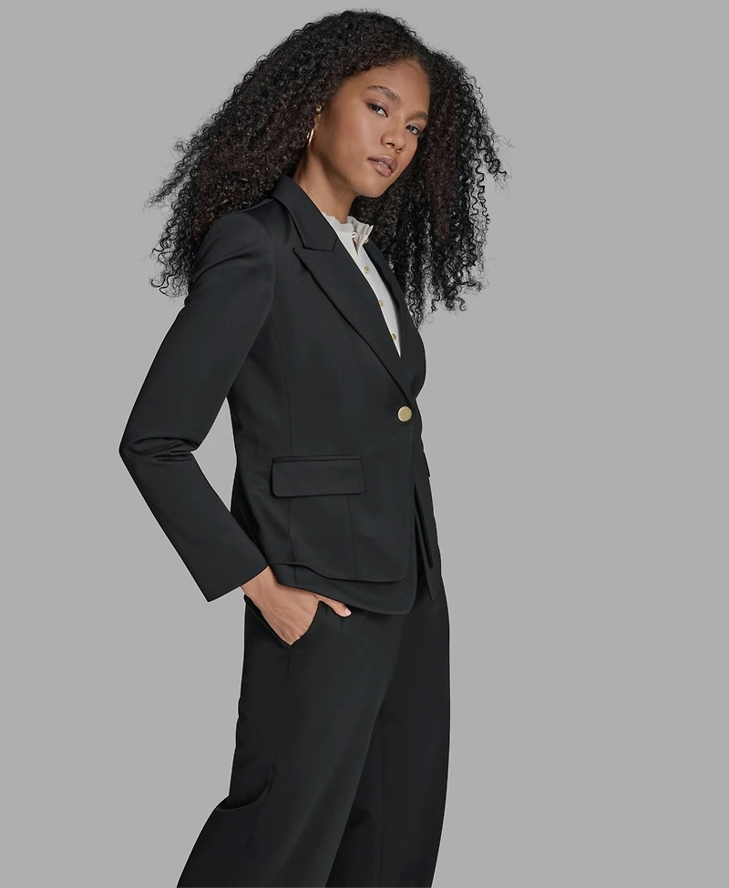 Bcbg Women's One-Button Layering Jacket