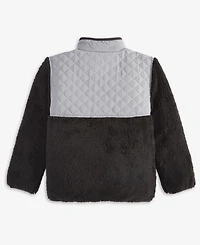 Epic Threads Boys 5-20 Solid Sherpa Stand-Up Collar Jacket, Macy's Exclusive