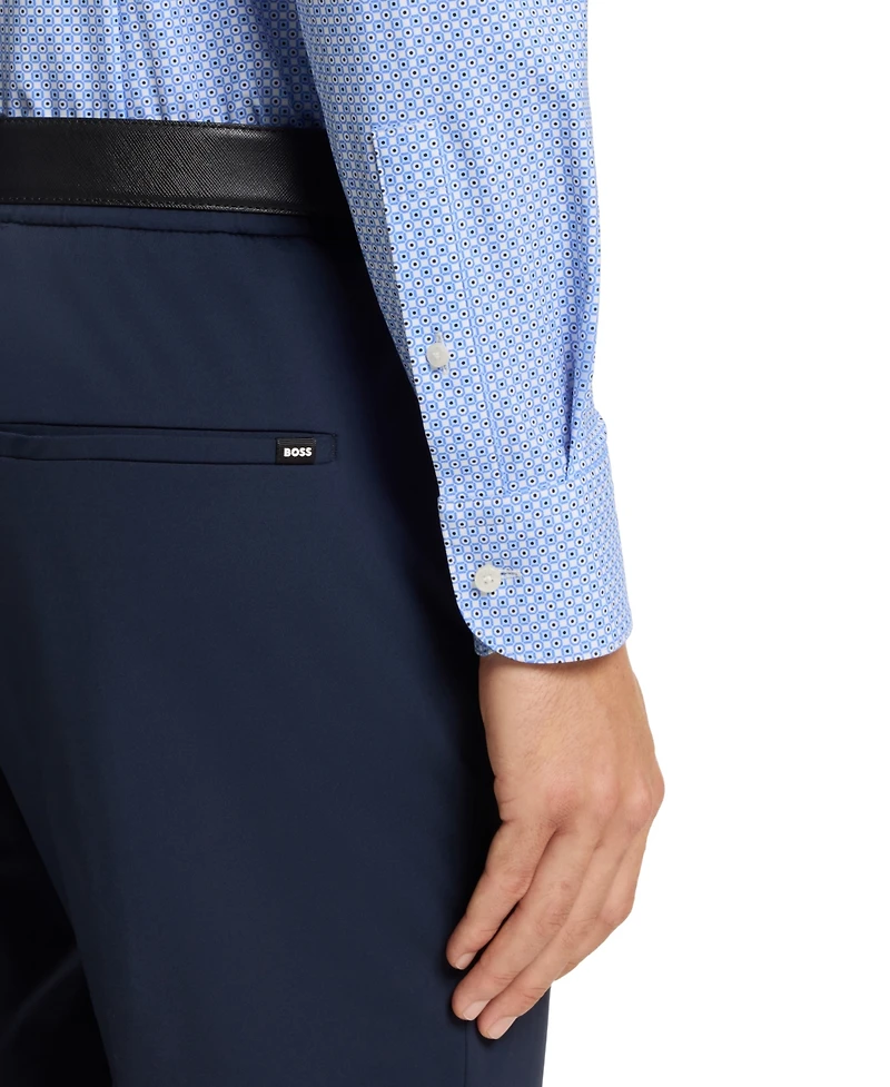 Boss by Hugo Men's Performance-Stretch Slim-Fit Dress Shirt