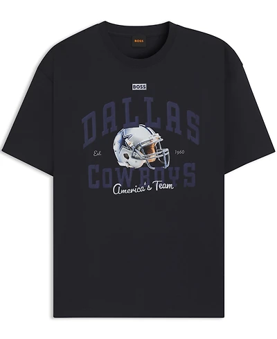 Boss x Dallas Cowboys Helmet Graphic T-Shirt