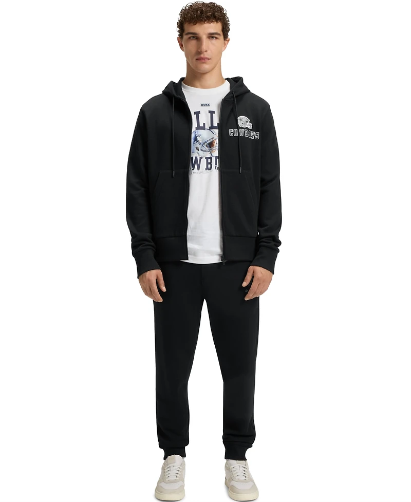 Boss x Dallas Cowboys Regular Fit Zip-Up Hoodie
