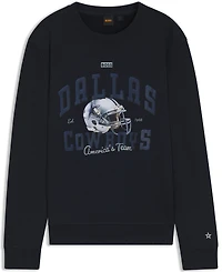 Boss x Dallas Cowboys Helmet Graphic Sweatshirt