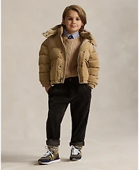 Polo Ralph Lauren Toddler and Little Boys Cable-Knit Cotton Sweater