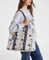 Macy's Thanksgiving Day Parade Large Wax Coated Tote Bag, Macy's Exclusive