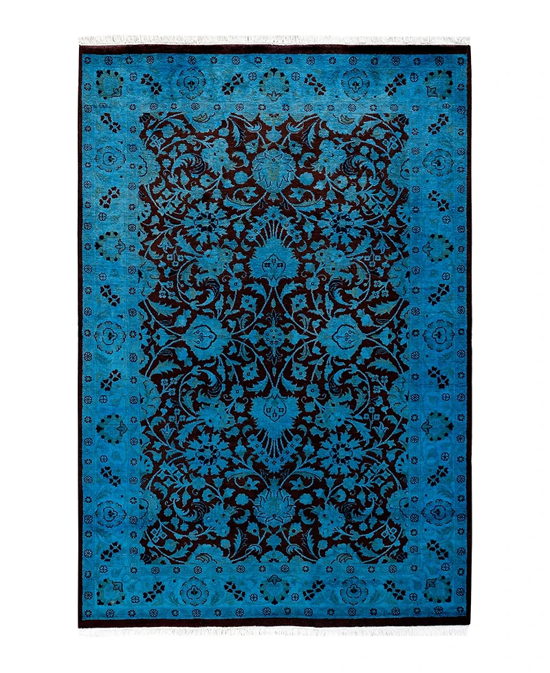 Adorn Hand Woven Rugs Fine Vibrance M1444 4'1"x6'1" Area Rug