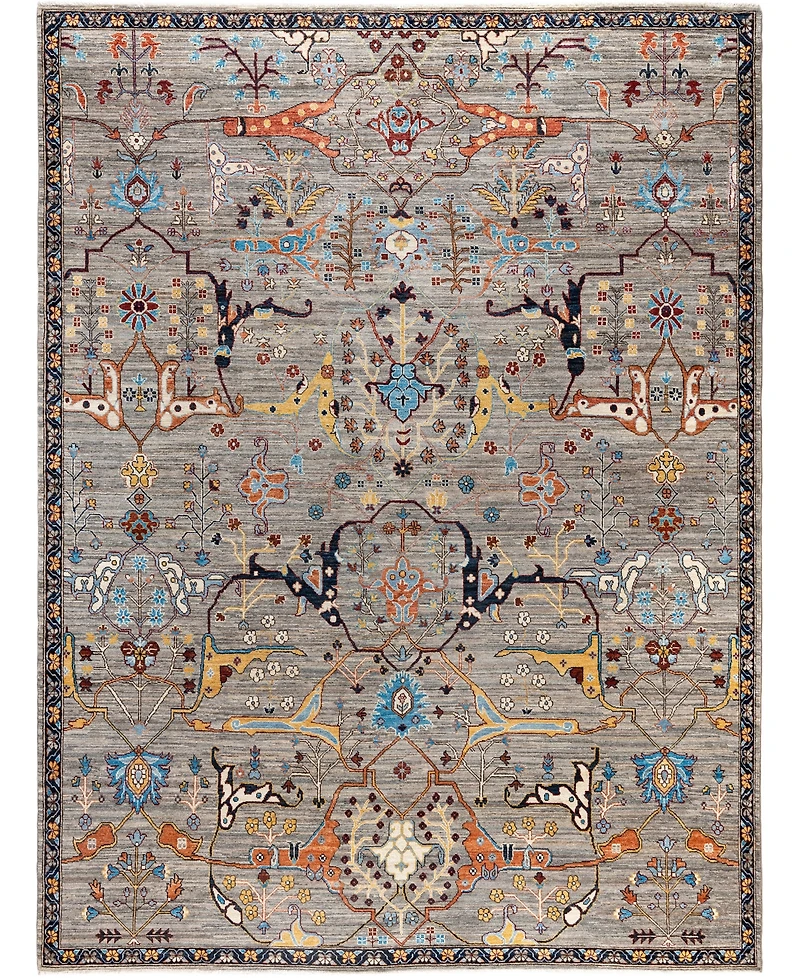 Adorn Hand Woven Rugs Serapi M0103- 8'10"x11'10" Area Rug