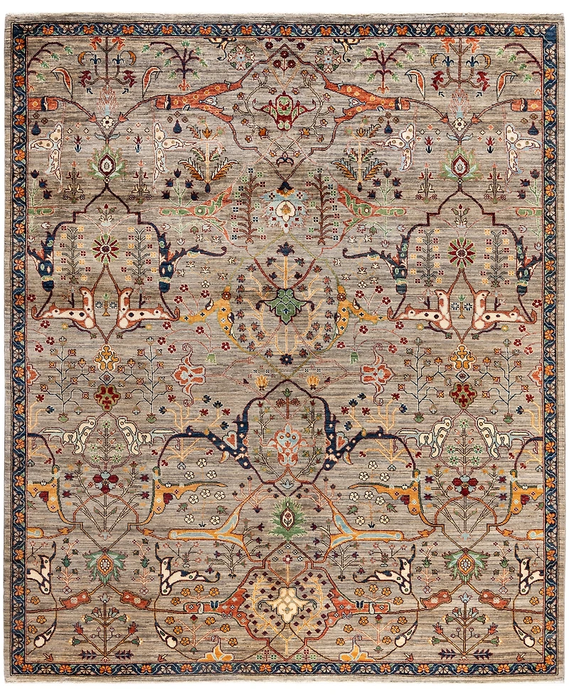 Adorn Hand Woven Rugs Serapi M0103- 8'1"x9'9" Area Rug