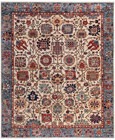 Adorn Hand Woven Rugs Serapi M0103- 8'1"x9'11" Area Rug