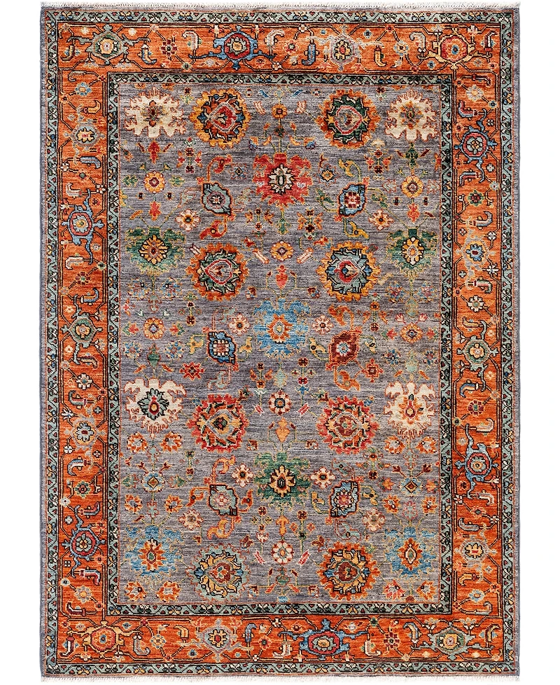 Adorn Hand Woven Rugs Serapi M0103- 4'3"x5'11" Area Rug