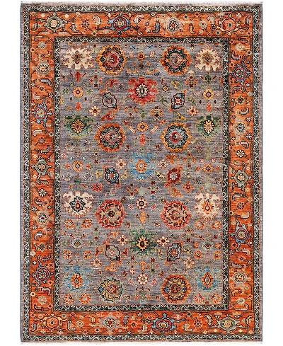 Adorn Hand Woven Rugs Serapi M0103- 4'3"x5'11" Area Rug