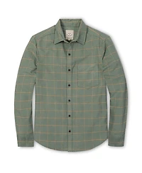 Hope & Henry Mens' Brushed Flannel Button Down Shirt