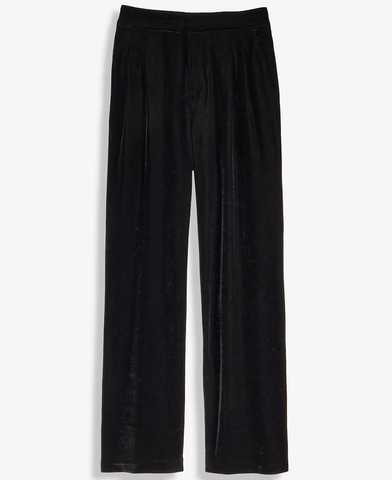 On 34th Women's Velvet Wide-Leg Trouser Pants, Macy's Exclusive