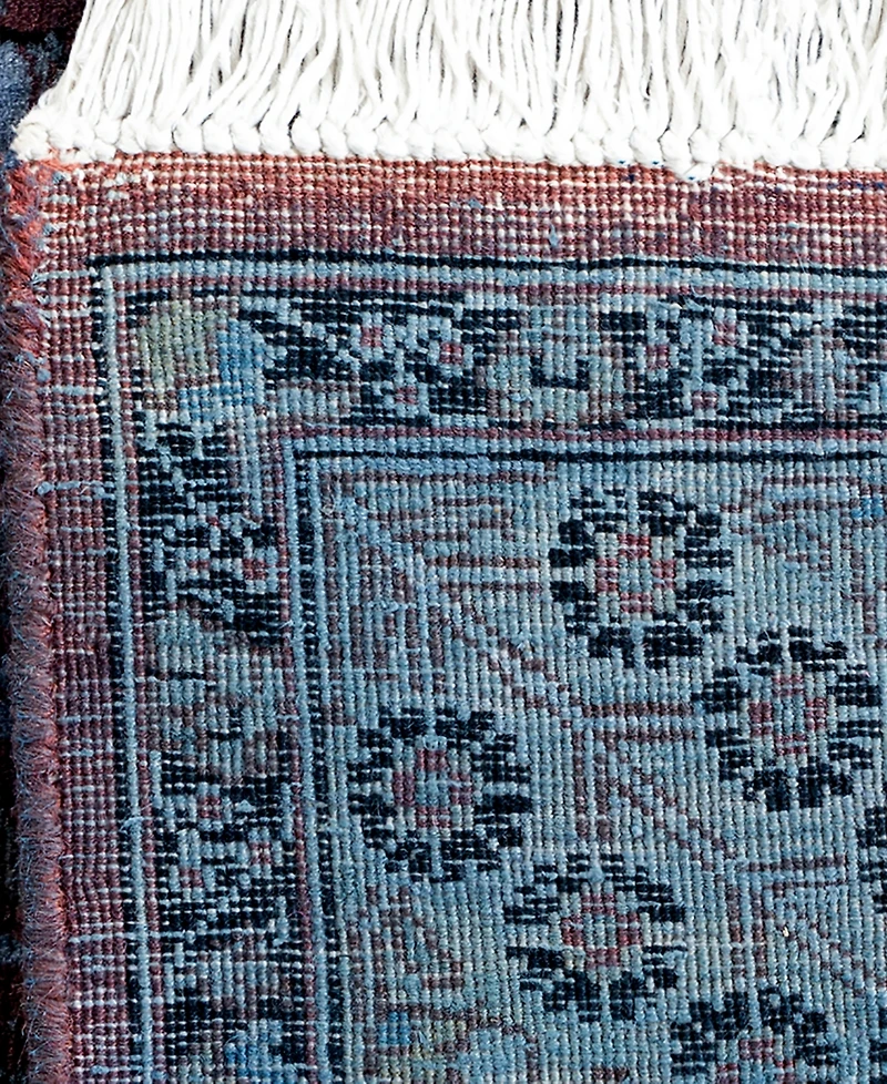Adorn Hand Woven Rugs Fine Vibrance M1035 3'2"x8'7" Runner Area Rug