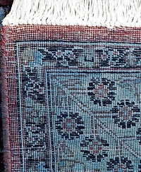 Adorn Hand Woven Rugs Fine Vibrance M1035 3'2"x8'7" Runner Area Rug