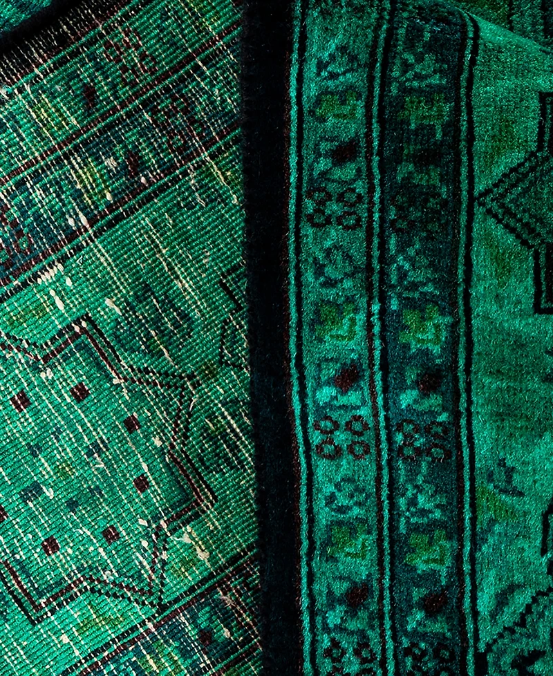 Adorn Hand Woven Rugs Fine Vibrance M1331 4'3"x19'10" Runner Area Rug