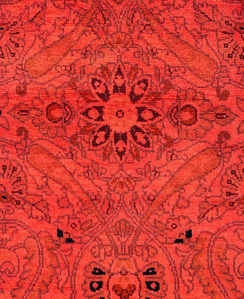 Adorn Hand Woven Rugs Fine Vibrance M1355 2'6"x11'6" Runner Area Rug