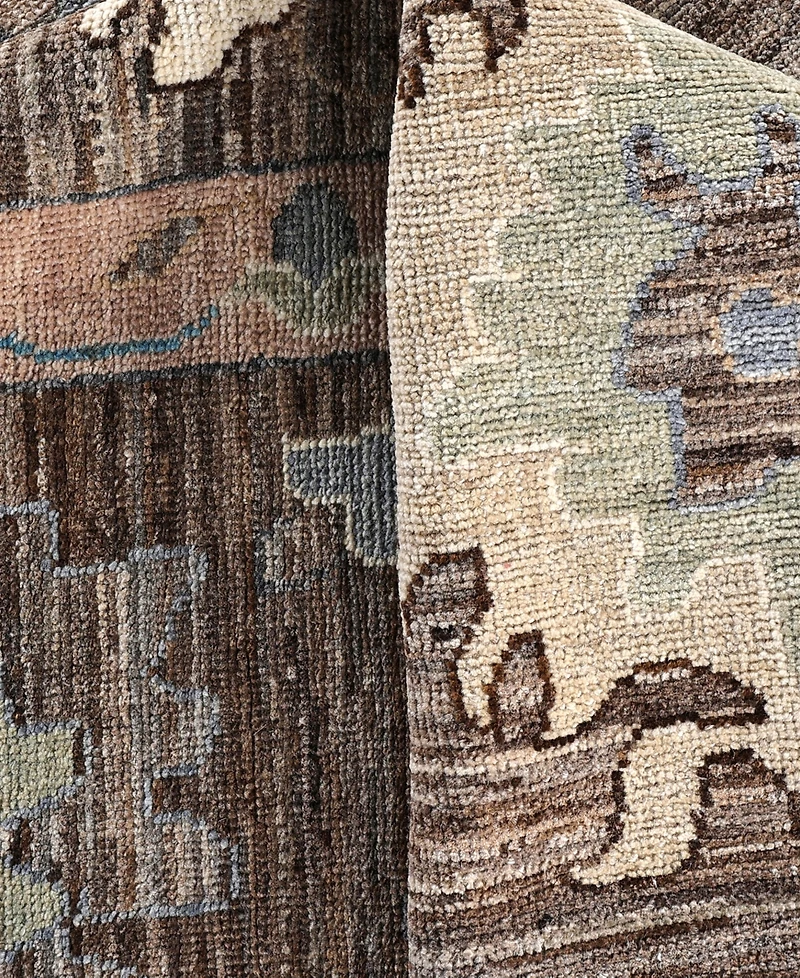 Adorn Hand Woven Rugs Colorful Oushak M0103-31 9'11"x13'8" Area Rug