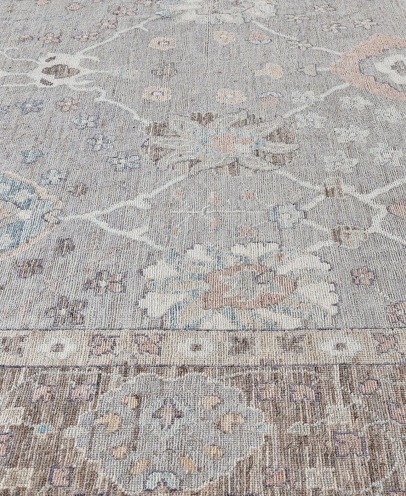 Adorn Hand Woven Rugs Colorful Oushak M0103-37 9'2"x11'11" Area Rug