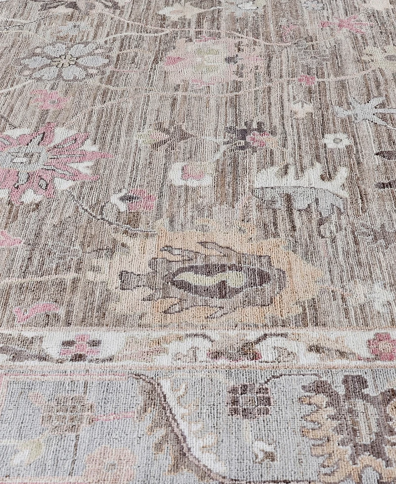 Adorn Hand Woven Rugs Colorful Oushak M0103-42 9'2"x12'3" Area Rug