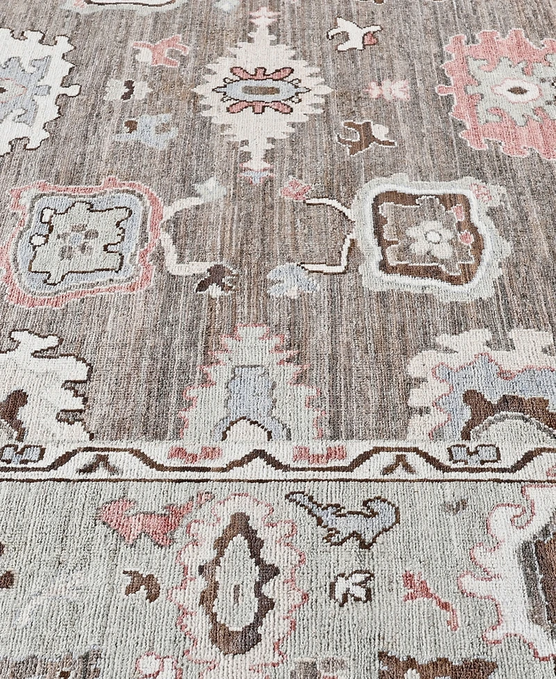 Adorn Hand Woven Rugs Colorful Oushak M0103-46 8'x9'8" Area Rug