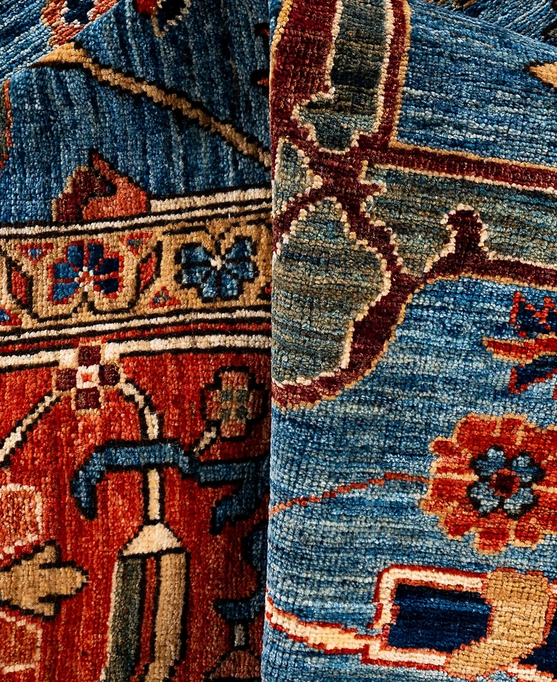 Adorn Hand Woven Rugs Serapi M0103- 9'x11'11" Area Rug