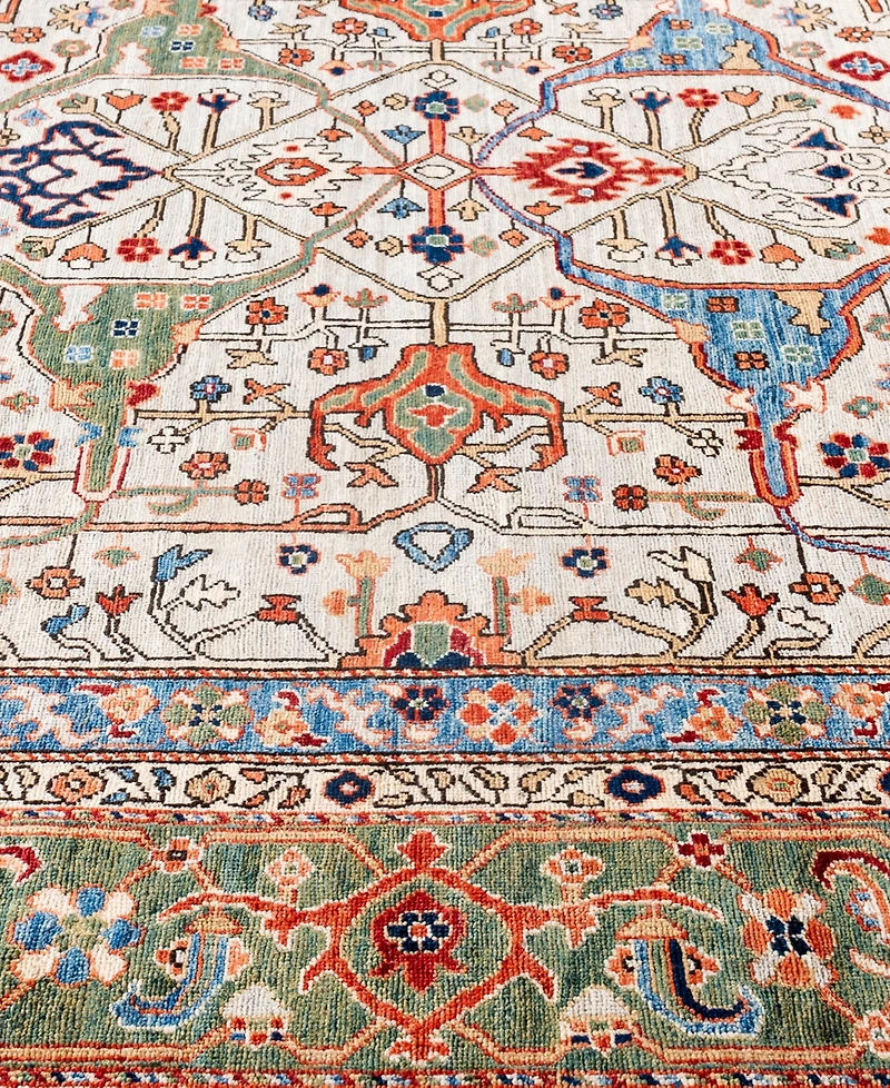 Adorn Hand Woven Rugs Serapi M0103- 8'1"x9'11" Area Rug