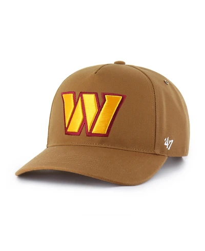 '47 Brand x Carhartt Men's Brown Washington Commanders Hitch Adjustable Hat