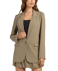 Bcx Women's Oversized Notch Collar Blazer
