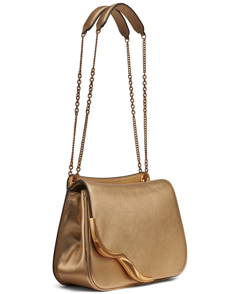 Donna Karan New York Malverne Metallic Crossbody Bag