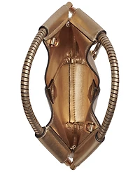 Donna Karan New York Metallic Micro Crossbody Bag