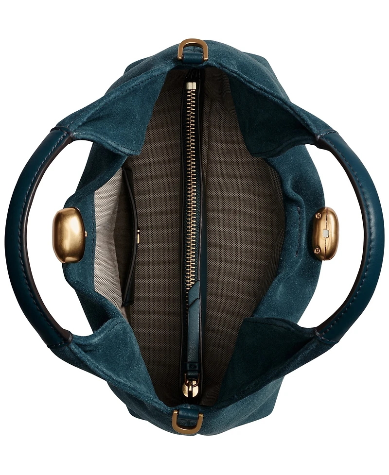 Donna Karan New York Organza Suede Crossbody Bag