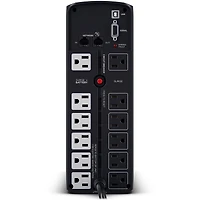 CyberPower Pfc Sinewave Computer Battery Backup, 1350VA 810W Ups, 10 Outlets
