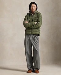 Polo Ralph Lauren Women's Water-Resistant Packable Hooded Jacket