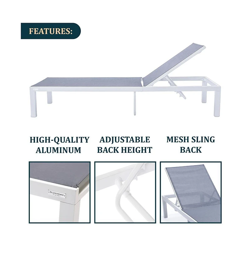 Leisuremod White Alu