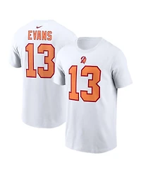 Nike Men's Mike Evans White '76 Tampa Bay Buccaneers 50th Season Name Number T-Shirt