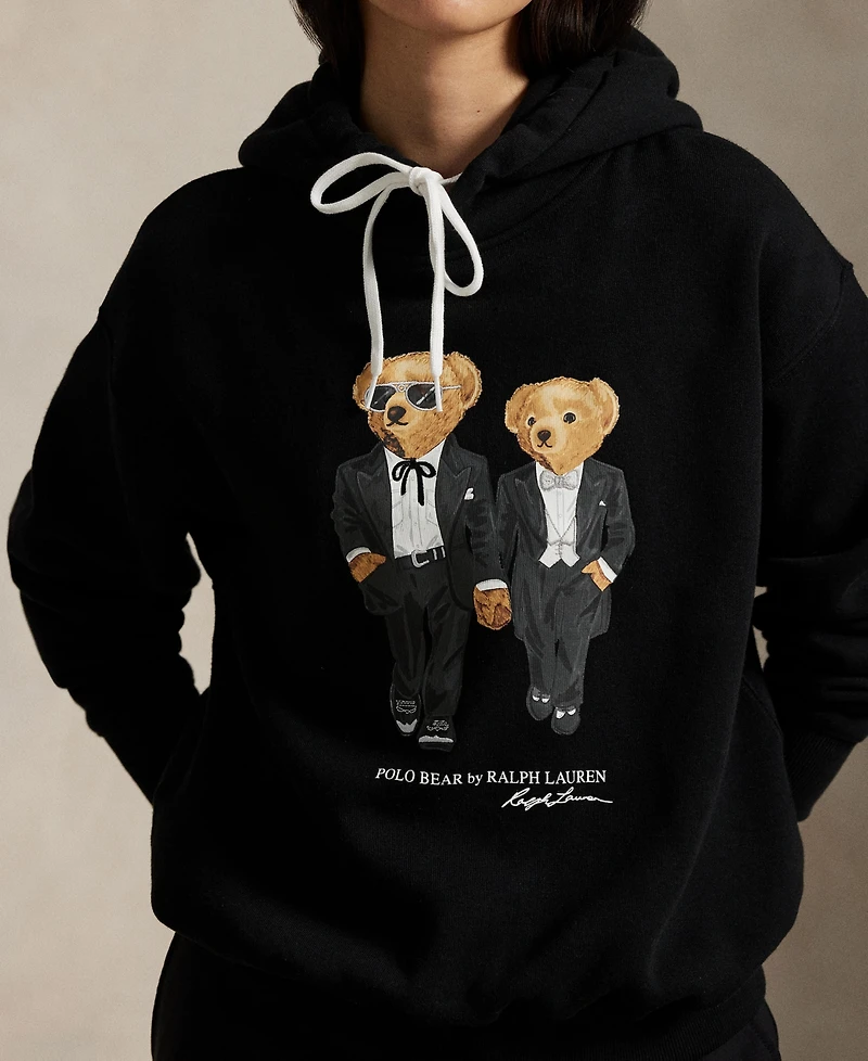 Polo Ralph Lauren Women's Tuxedo Bear Long Sleeve Hoodie