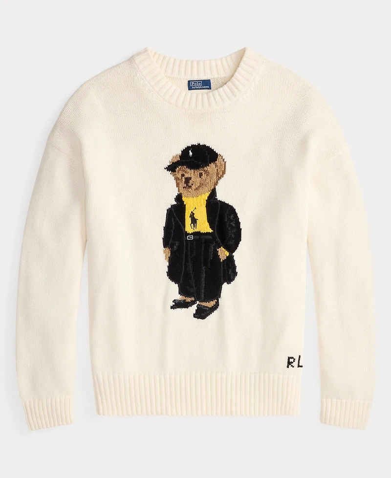 Polo Ralph Lauren Women's Polo Bear Crewneck Sweater
