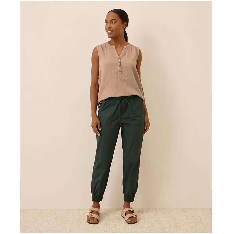 Pact Organic Cotton Monterey Poplin Jogger