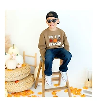 Sweet Wink Little and Big Boys Tis The Season Pumpkin Patch Sweatshirt