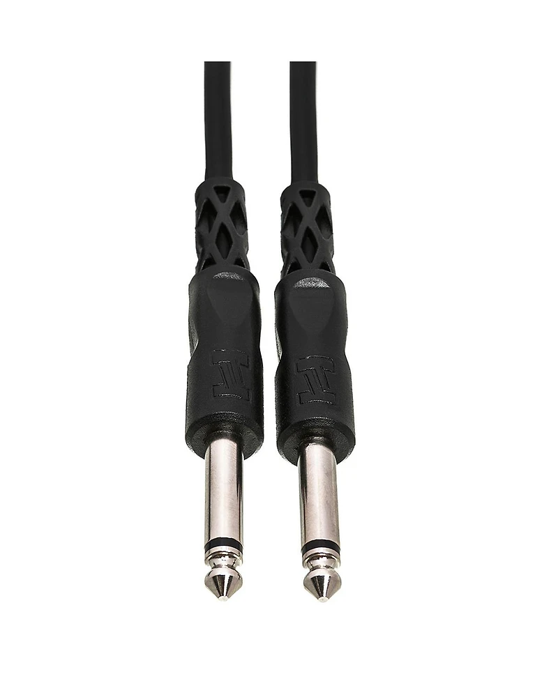 Hosa Technology 1' 1/4" Male Phone to 1/4" Male Phone Audio Interconnect Cable