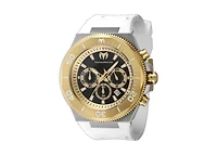 Technomarine Men's Tm-224019 Manta Quartz Chronograph Gold, Black Dial Watch